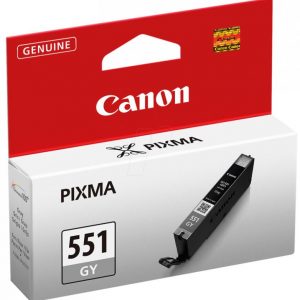 Cartus cerneala Canon CLI-551GY, grey, capacitate 7ml, pentru Canon Pixma