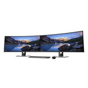 Monitor Dell 37.5'' U3818DW, 95.3 cm, Curved, LED, IPS, WQHD+,