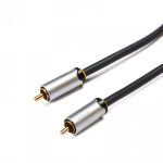 Cablu audio-video Serioux Premium Gold, RCA tata - RCA tata,