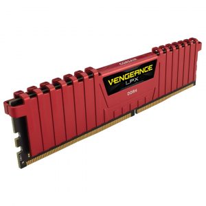 Memorie RAM Corsair Vengeance LPX Red, DIMM, DDR4, 8GB, CL16,