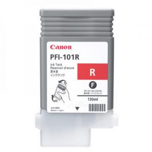 Cartus cerneala Canon PFI-101R, red, capacitate 130ml, pentru CanoniPF5X00, iPF6100
