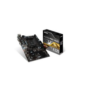 Placa de baza MSI A320M PRO-VD/S, Socket AM4