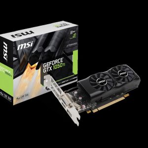Placa video MSI GeForce GTX 1050 Ti 4GT LP, 4GB