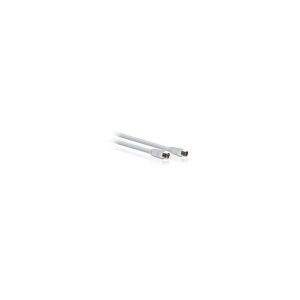 10,0 m COAX Cable M-F, >75dB, (hangtag) (white)