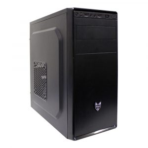 Carcasa FSP CMT 130, fara sursa, Middle Tower, ATX, Black