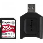 Card reader Kingston React PLUS + SD Reader 256GB, Capacity: