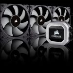 Cooler CPU Corsair H150i RGB, racire cu lichid, ventilator 3x120mm,