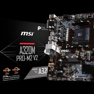 Placa de baza MSI A320M PRO-M2 V2, SOCKET AM4