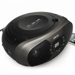 Microsistem audio AKAI BM004A-614, CD-Player, Radio, USB, 2x1W