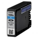 Cartus cerneala Canon PGI1500XLC, cyan, Dual Resistant High Density, capacitate