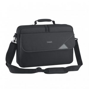Geanta Laptop Targus, Intellect 16" Clamshell, neagra, 38.7 x 2.5