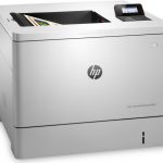 Imprimanta laser color HP LaserJet Enterprise M553DN, cod: B5L25A, dimensiune