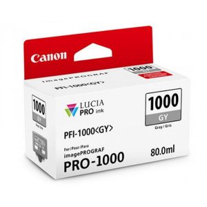 Cartus cerneala Canon PFI-1000GY , grey, capacitate 80ml, pentru Canon