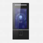 Post videointerfon cu recunoastere faciala Hikvision DS-KD9613-E6, deschidere usa de