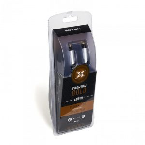 Cablu audio optic Serioux Premium Gold,  conectori Toslink tata-tata,