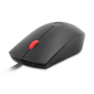 Mouse Lenovo Fingerprint Biometric, Wired, Black
