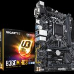 Placa de baza Gigabyte B360M HD3, Socket 1151