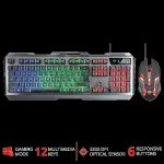 Kit Tastatura + Mouse Trust GXT 845 Tural Gaming Combo
