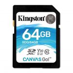 Card de memorie SD Kingston Canvas Go! SDXC, 64GB, Class