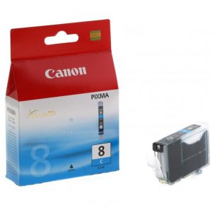 Cartus cerneala Canon CLI-8C, cyan, capacitate 13ml, pentru Canon Pixma