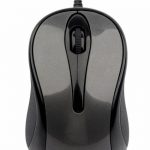 Mouse A4tech cu fir, optic, V-TRACK, 1000dpi, argintiu, V-Track padless,