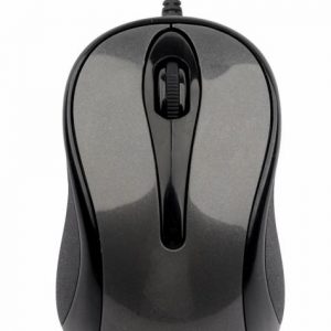 Mouse A4tech cu fir, optic, V-TRACK, 1000dpi, argintiu, V-Track padless,