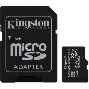 Card de Memorie MicroSD Kingston Select Plus, 32GB, Adaptor SD,