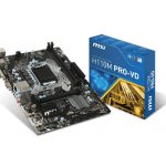 Placa de baza MSI H110M PRO-VD, Socket 1151