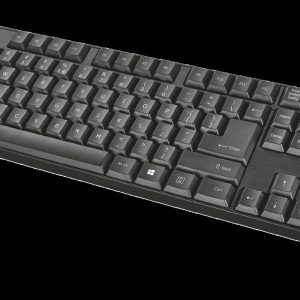 Set fara fir tastatura cu mouse Trust Ximo Wireless Keyboard
