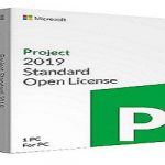 Licenta retail Microsoft Project Standard 2019 Electronic Software Download All