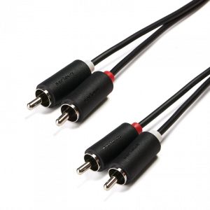Cablu audio Serioux, 2 porturi RCA tata - 2 porturi