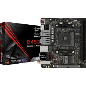 Placa de baza ASRock Fatal1ty B450 GAMING-ITX/AC, Socket AM4