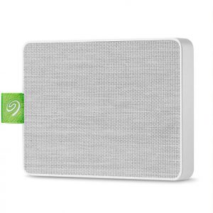SSD extern Seagate Ultra Touch, 1TB, Alb, USB 3.0