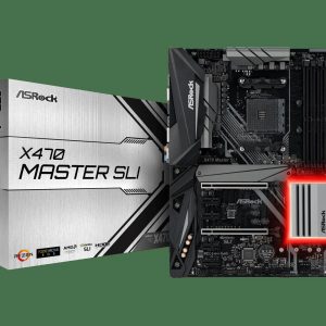 Placa de baza ASRock X470 Master SLI, Socket AM4