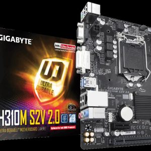 Placa de baza Gigabyte H310M S2V 2.0, Socket 1151