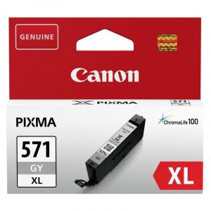 Cartus cerneala Canon CLI-571XL, grey, capacitate 11ml, pentru Canon Pixma