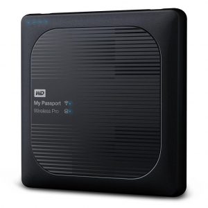 HDD extern WD My Passport Wireless PRO, 2TB, negru, USB