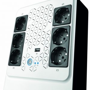 UPS Legrand MULTIPLUG 800, 800VA/480W, 6x German standard sockets, USB