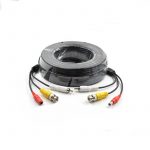 Cablu video cu alimentare si  audio 30 metri LN-EC04-30M-AUDIO; conectori:
