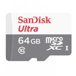 Card de Memorie MicroSD SanDisk Ultra, 64GB, Class 10