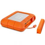 SSD extern Lacie Rugged V2, 500GB, Orange, USB 3.2