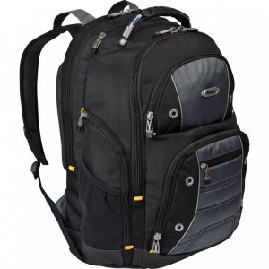 Rucsac notebook Targus, Drifter, 15.6", Black/Grey, material rezistent, multiple buzunare