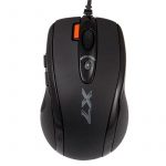 Mouse A4tech cu fir, optic, Oscar X-710MK, 2000dpi, negru, Buton