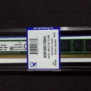 Memorie RAM Kingston, DIMM, DDR3, 4GB, CL11, 1600MHz