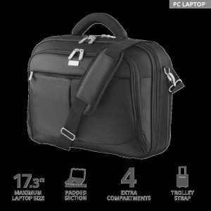 Geanta Trust Sydney Carry Bag for 17" laptops - black
