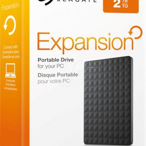HDD Extern Seagate Expansion, 2TB, Negru, USB 3.0