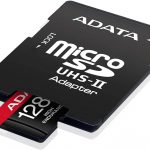 Card de Memorie MicroSD ADATA, 128GB, Adaptor SD, Class 10