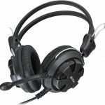 Casti cu microfon A4tech, ComfortFit Stereo HeadSet, Full size, 20-20000Hz,