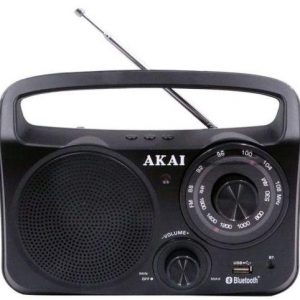 Radio Portabil AKAI APR-85BT, Bluetooth, negru