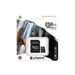 Card de Memorie MicroSD Kingston Select Plus, 256GB, Adaptor SD,